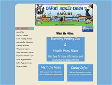 Tablet Screenshot of darbyacresfarm.com